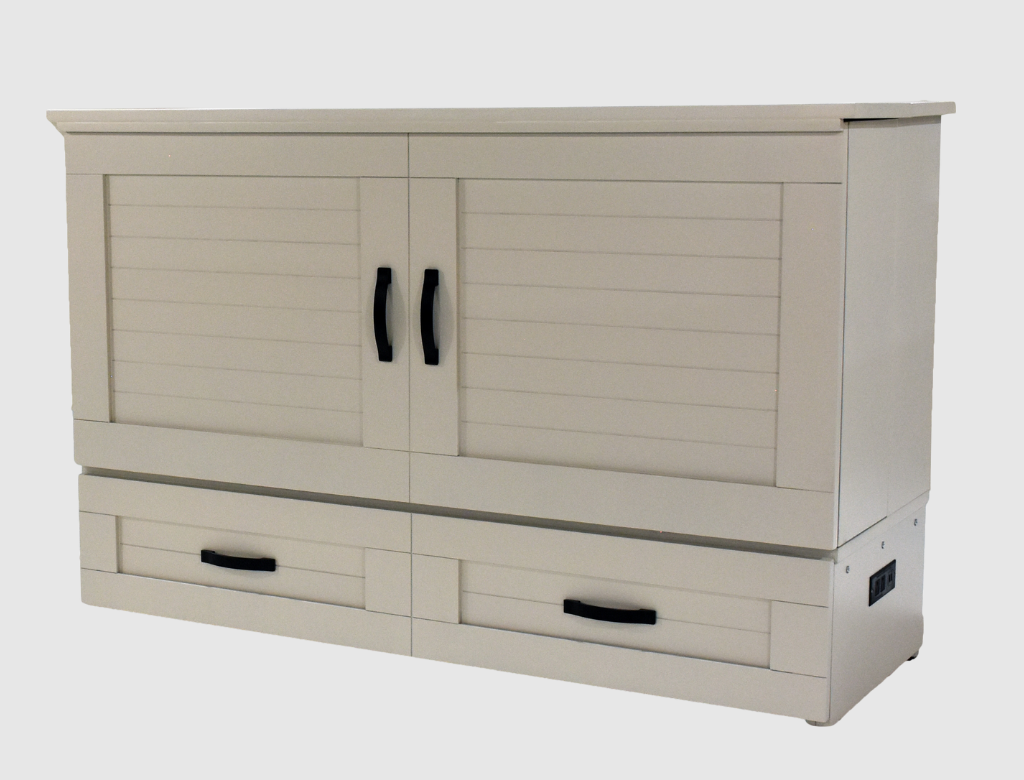Alabaster | Cottage Cabinet Bed