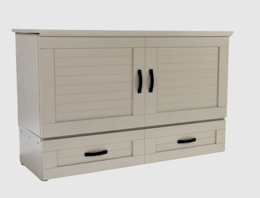 Alabaster | Cottage Cabinet Bed closed