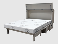 Alabaster | Cottage Cabinet Bed opened