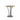 Dalia Wood Top Bar Table