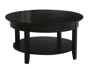 Demilune Round Coffee Table