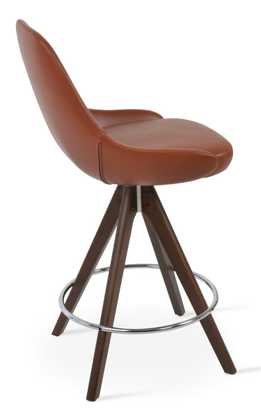Gazel Pyramid Swivel Stool