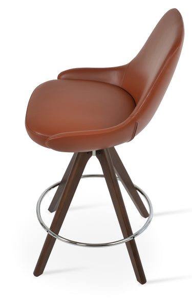Gazel Pyramid Swivel Stool