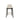 Pera Wood Handle Back Stool