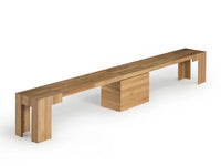 Scandinavian Oak | Transformer Bench expanded