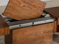 American Walnut | Transformer Bench panel storage