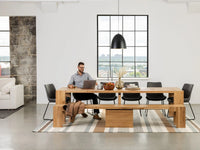 Scandinavian Oak | Transformer Bench table