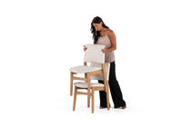Scandinavian Oak | Transformer Chair stacking