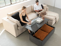 Smoked Hickory | Transformer Coffee Table use case