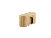 Scandinavian Oak | Transformer Round Bench closed