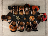 Smoked Hickory | Transformer Round Bench family