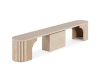 Driftwood | Transformer Round Bench opened