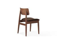 Royal Walnut | Transformer Round Chair back angle