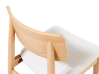Scandinavian Oak | Transformer Round Chair close up