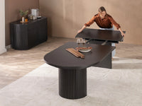 Smoked Hickory | Transformer Round Table