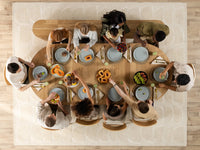 Scandinavian Oak | Transformer Round Table fullset