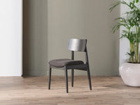 Smoked Hickory | Transformer Round Chair side