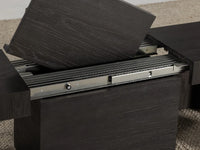 Smoked Hickory | Transformer Table close up