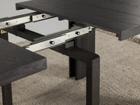 Smoked Hickory | Transformer Table close up