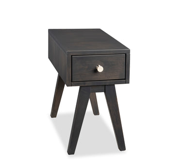Tribeca Chairside End Table with Drawer