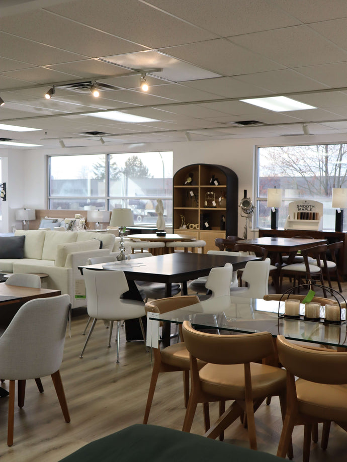 Prestige Solid Wood Furniture — Coquitlam showroom floor