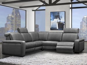 Alessio Power Recliner Sectional