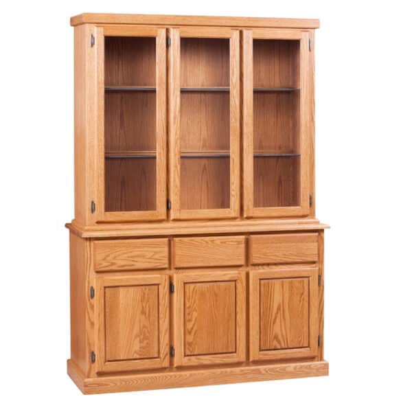 Contemporary 3 Door Buffet and Hutch