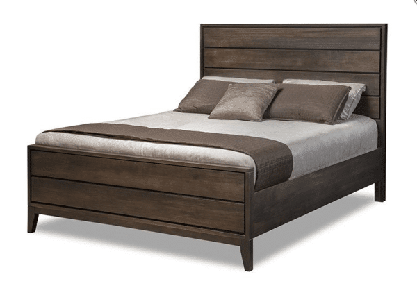 Belmont wood headboard bed