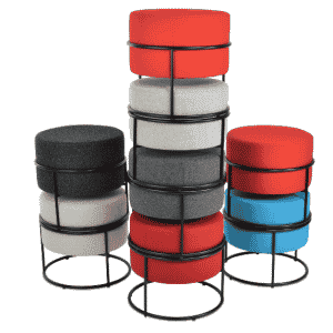 Colombo stackable pouf