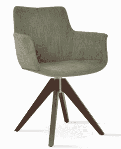 Bottega swivel arm dining chair