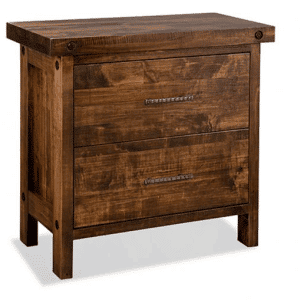 Rafters 2 drawer file cabinet