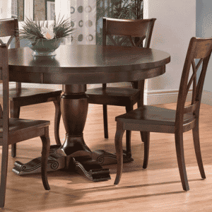 Cathedral round dining table