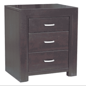 Contempo 3 drawer nightstand