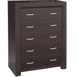 Contempo 5 drawer chest