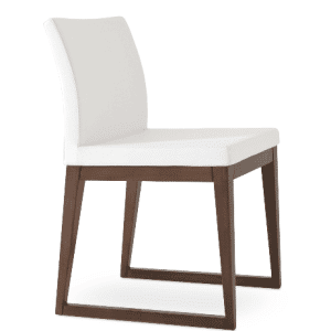 Aria sled dining chair