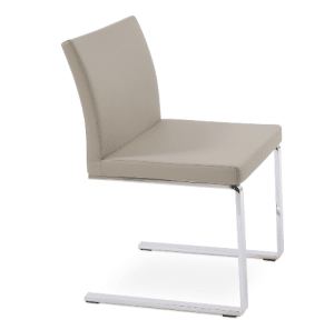 Aria flat dining chair
