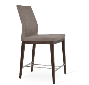 Pasha metal leg stool