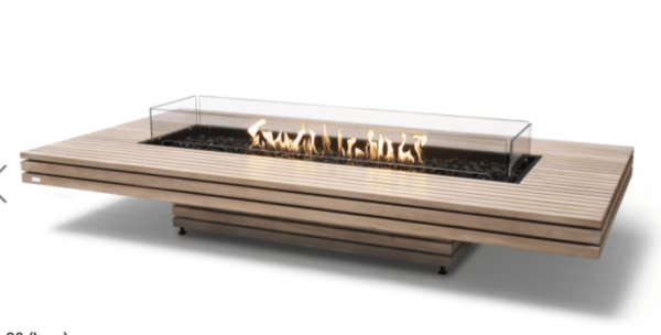 Wharf fire pit coffee table