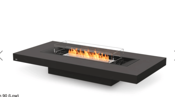 Wharf fire pit coffee table