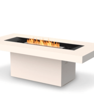 Gin fire pit dining table