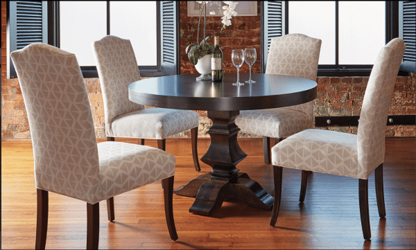 Vector round dining table