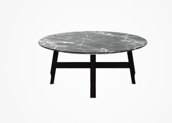 Aany round marble coffee table