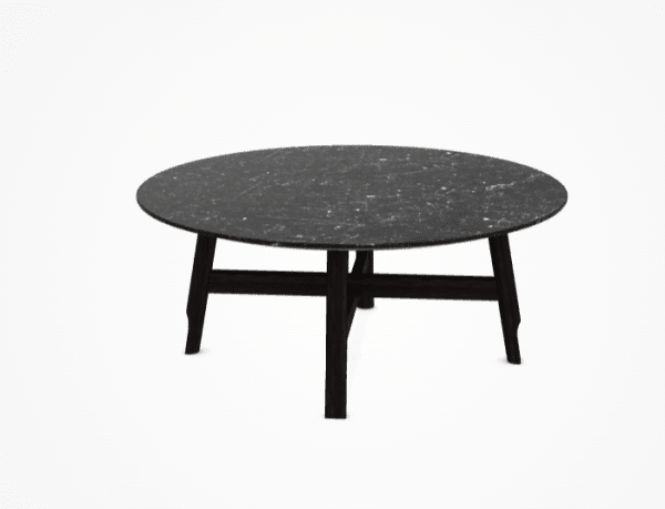 Aany round marble coffee table