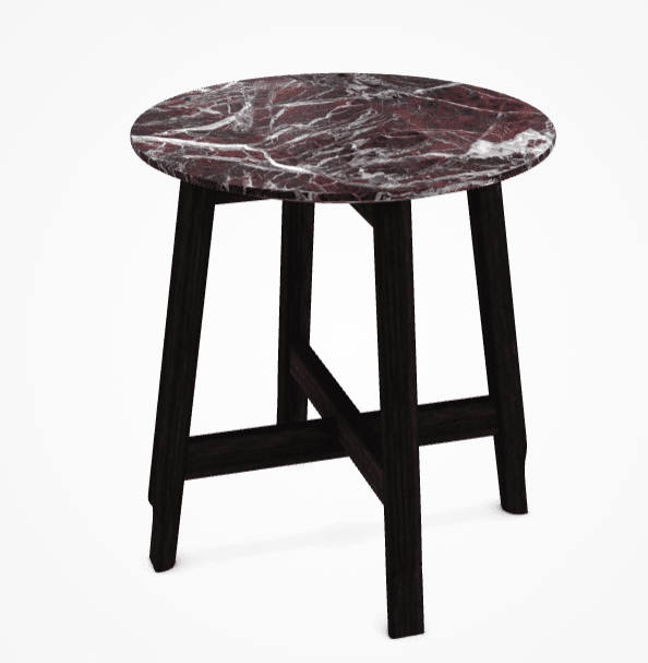 Aany marble end table